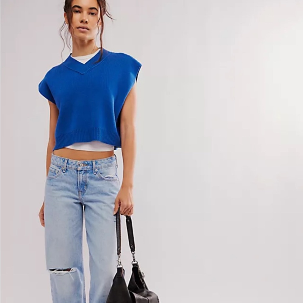 Free People Easy Street Sweater Vest
